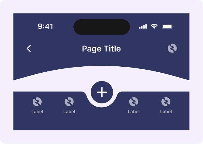 Main navigation after: one agnostic component